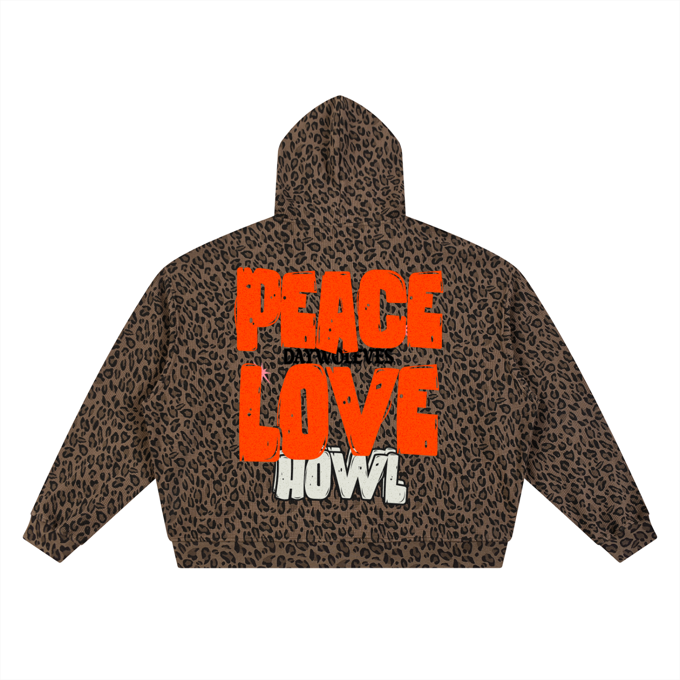 PEAVE LOVE HOWL Full Zip Jacket