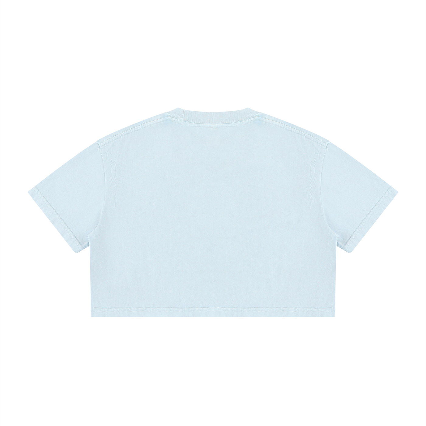 Excuse Me Wash Cotton Crop T-Shirt