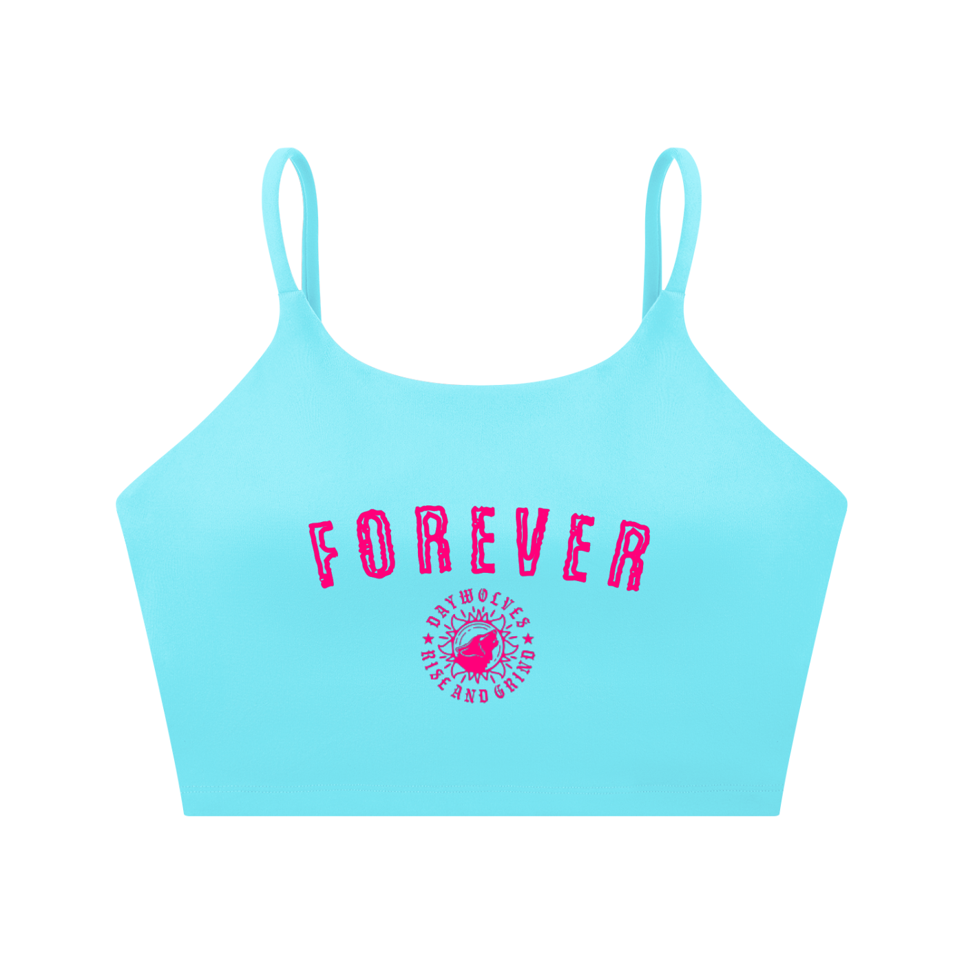 Spaghetti Strap Yoga Sports Bra