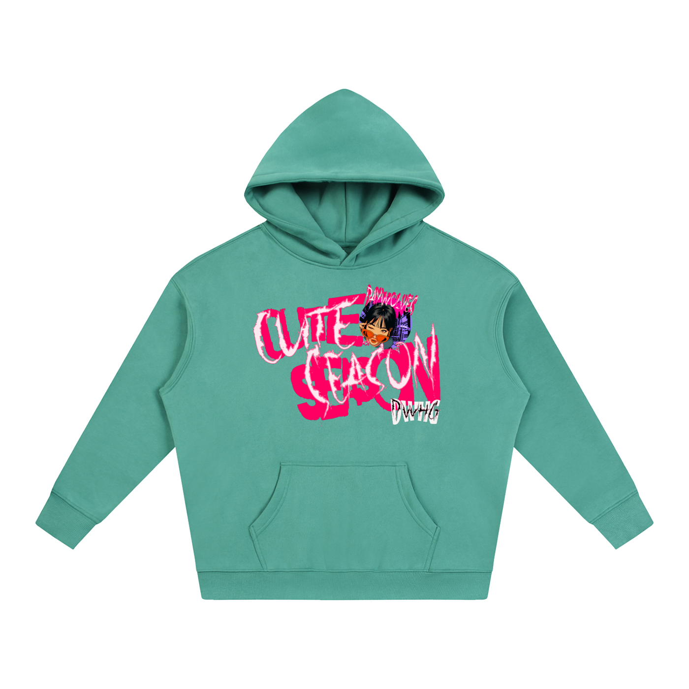 Cute Season DW Oversize Fleeced Hoodie