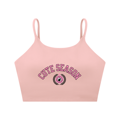 Spaghetti Strap Yoga Sports Bra