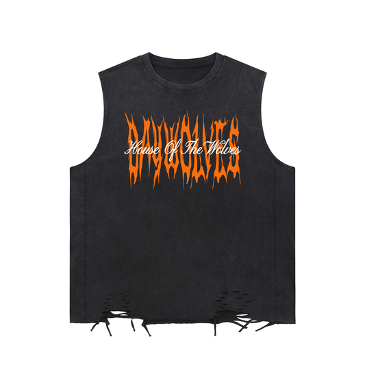 DW House of the Wolves Raw-Hem Tank