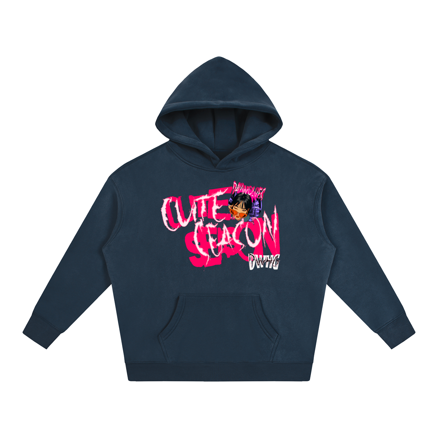 Cute Season DW Oversize Fleeced Hoodie
