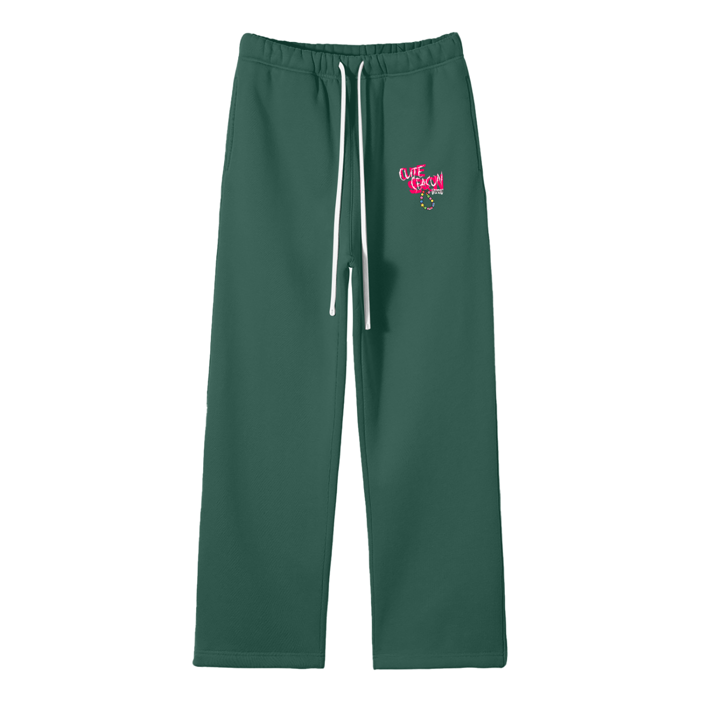 Cute Season DW Fleece Straight Leg Pants