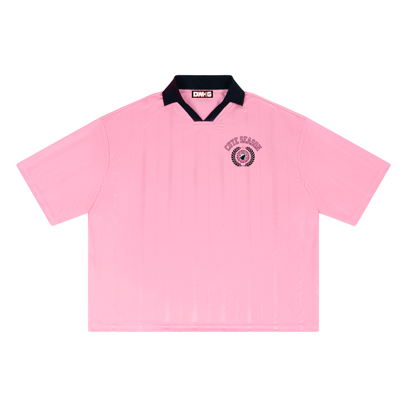 Unisex Striped Boxy Soccer Jersey