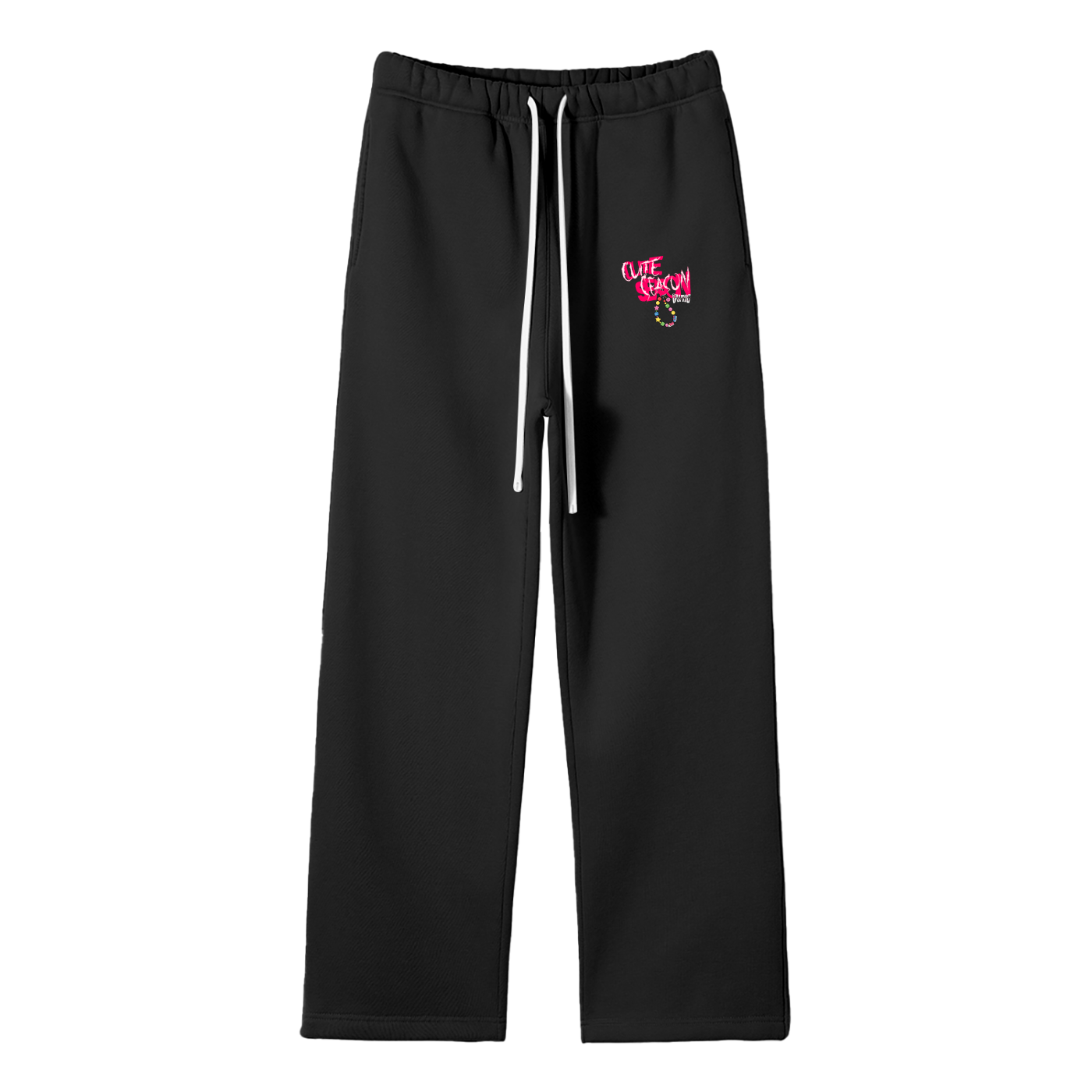 Cute Season DW Fleece Straight Leg Pants