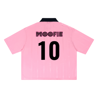 Unisex Striped Boxy Soccer Jersey