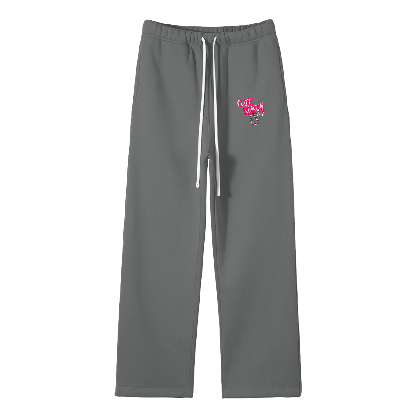 Cute Season DW Fleece Straight Leg Pants