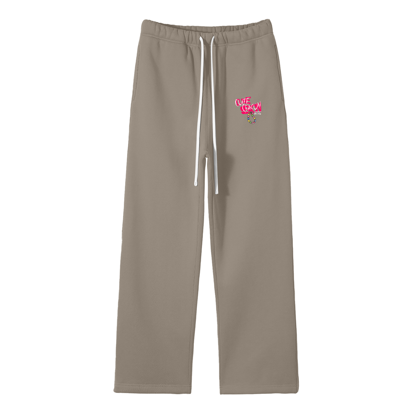 Cute Season DW Fleece Straight Leg Pants