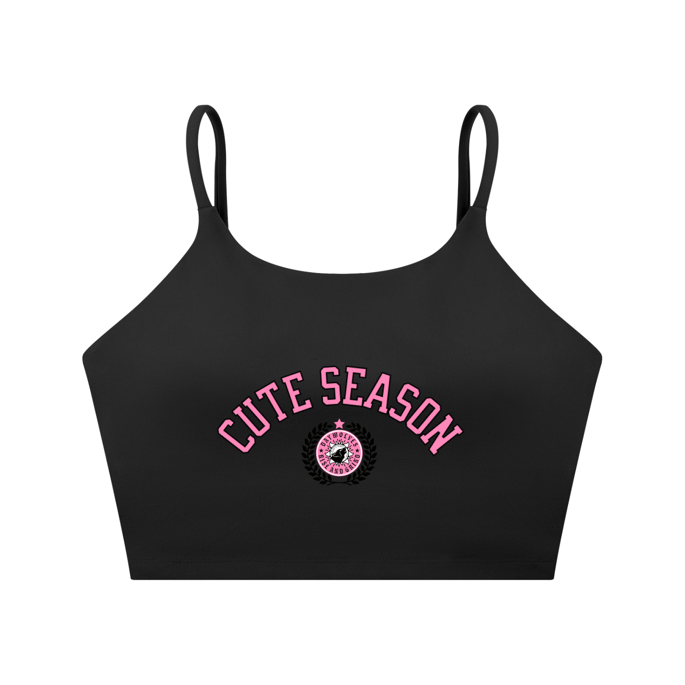 Spaghetti Strap Yoga Sports Bra