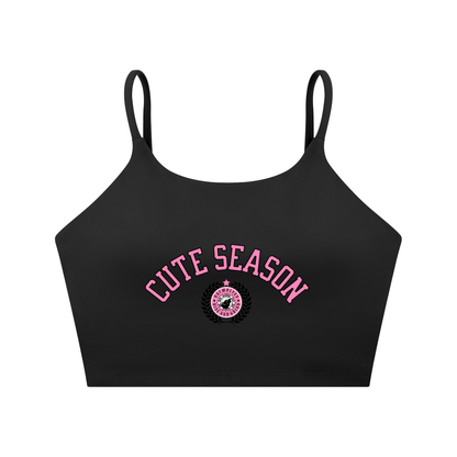 Spaghetti Strap Yoga Sports Bra