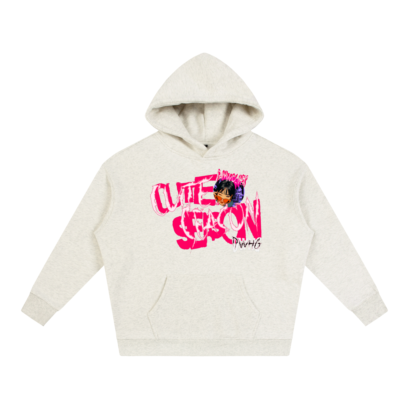 Cute Season DW Oversize Fleeced Hoodie