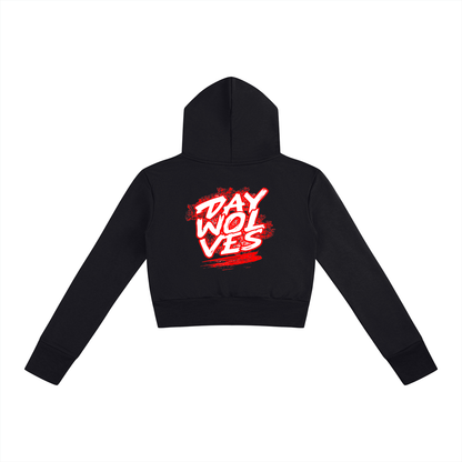 Women’s Slim Crop Full Zip Hoodie