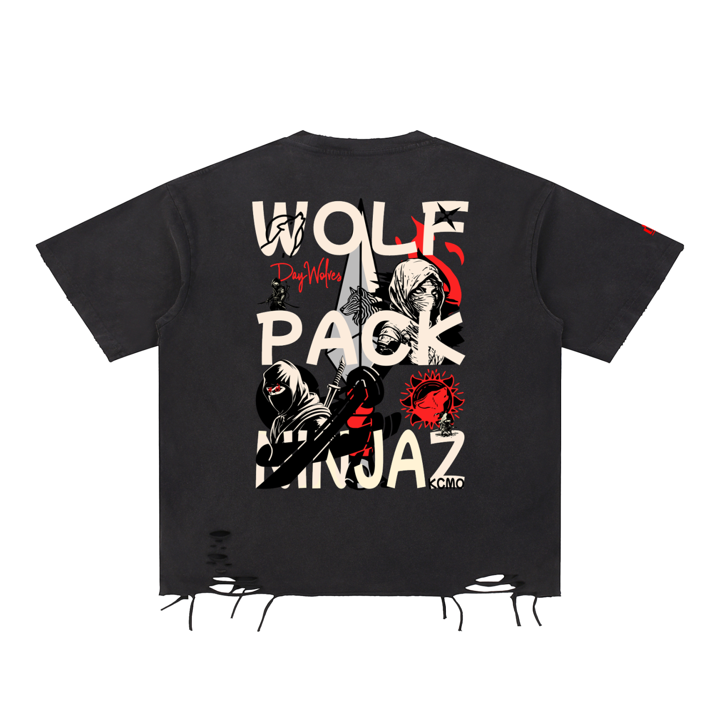 DW The Code Raw-Hem Tee