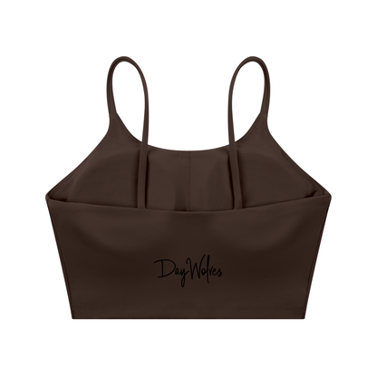 Spaghetti Strap Yoga Sports Bra