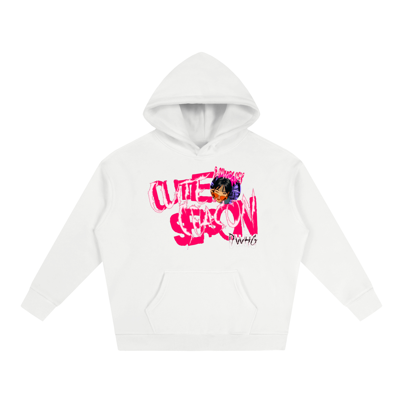 Cute Season DW Oversize Fleeced Hoodie
