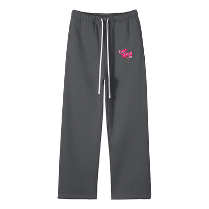Cute Season DW Fleece Straight Leg Pants
