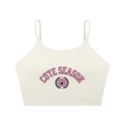 Spaghetti Strap Yoga Sports Bra