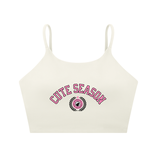 Spaghetti Strap Yoga Sports Bra