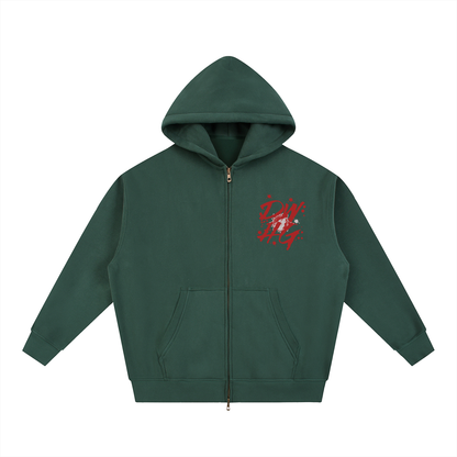 Essential Oversized Fleece Boxy Hoodie