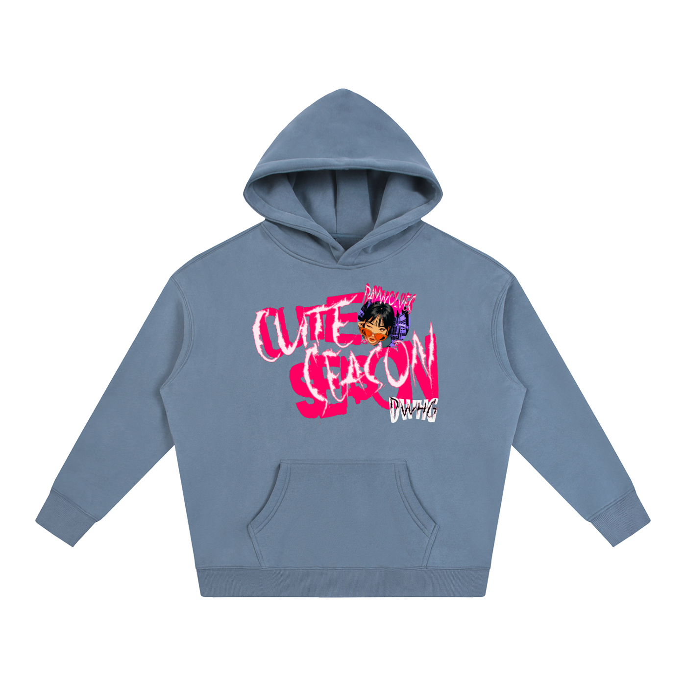 Cute Season DW Oversize Fleeced Hoodie