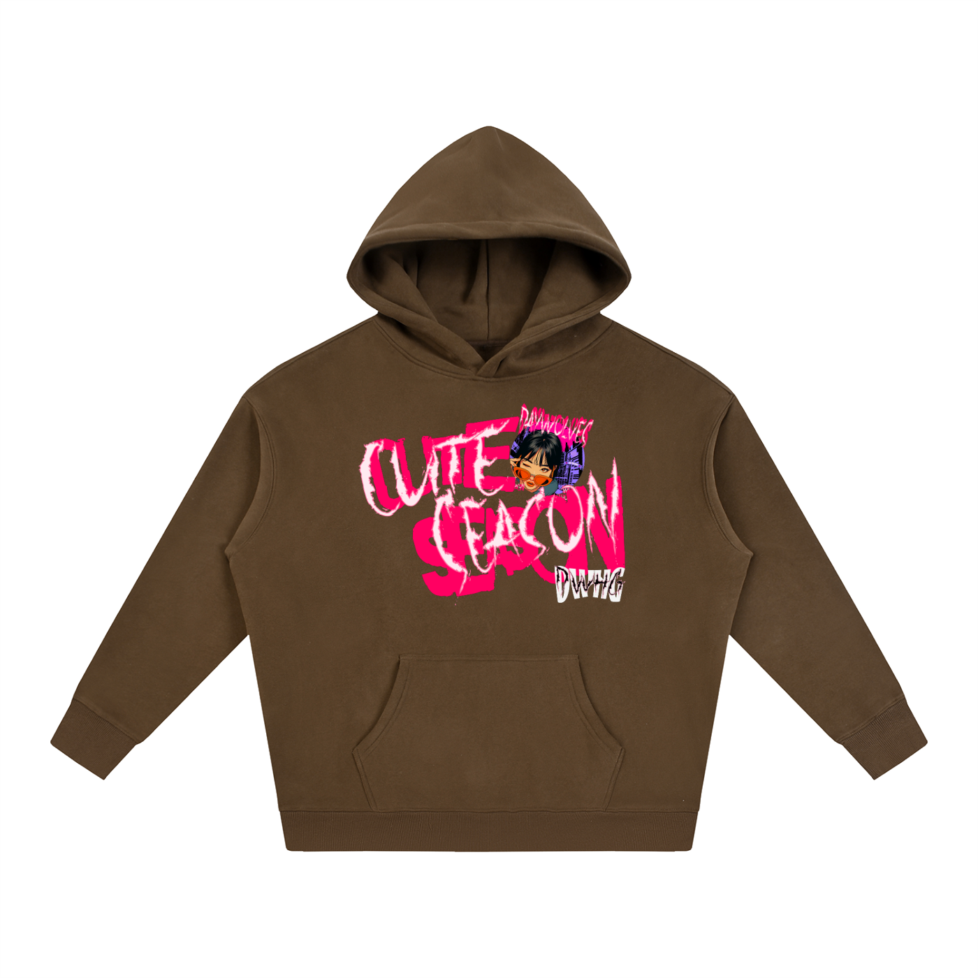 Cute Season DW Oversize Fleeced Hoodie