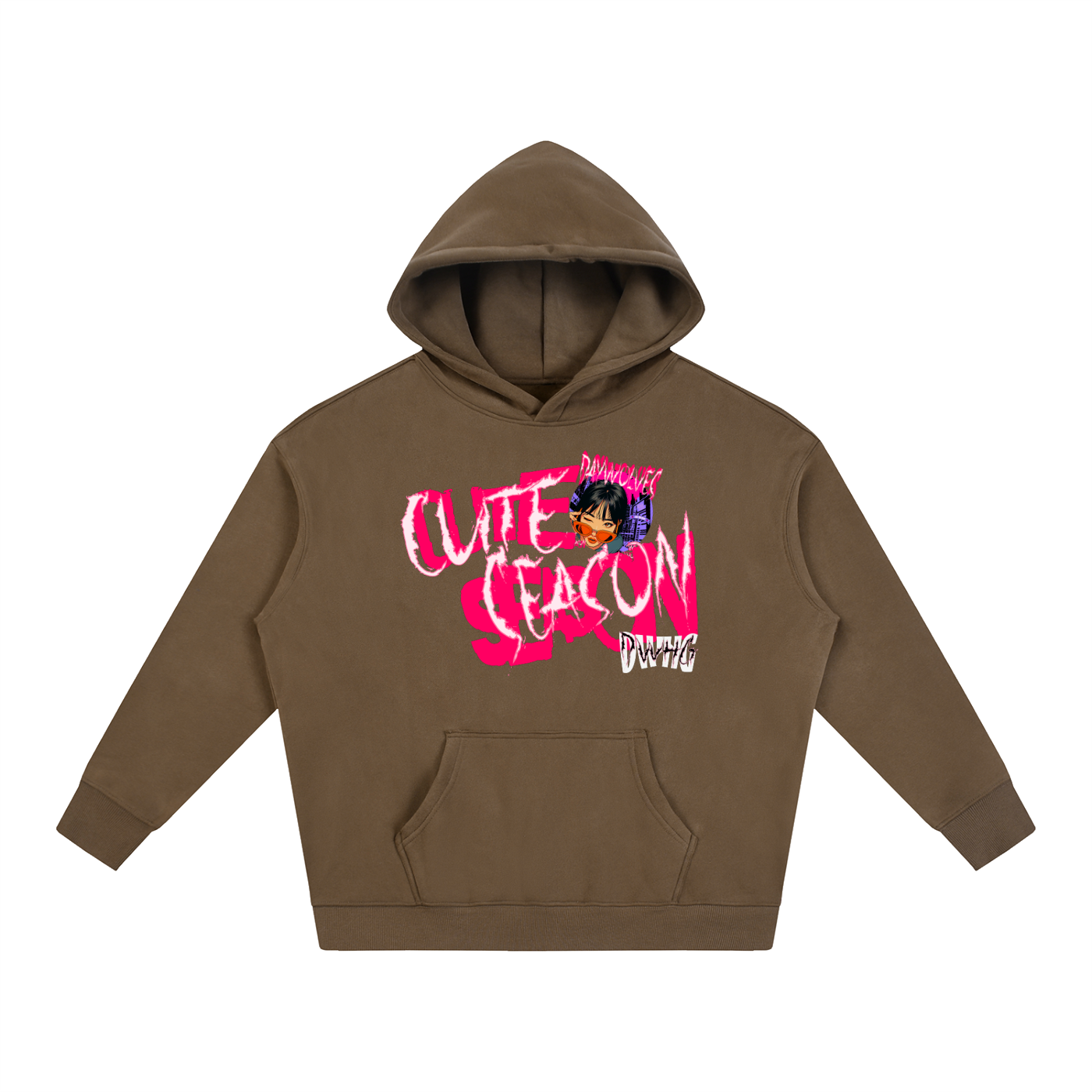 Cute Season DW Oversize Fleeced Hoodie