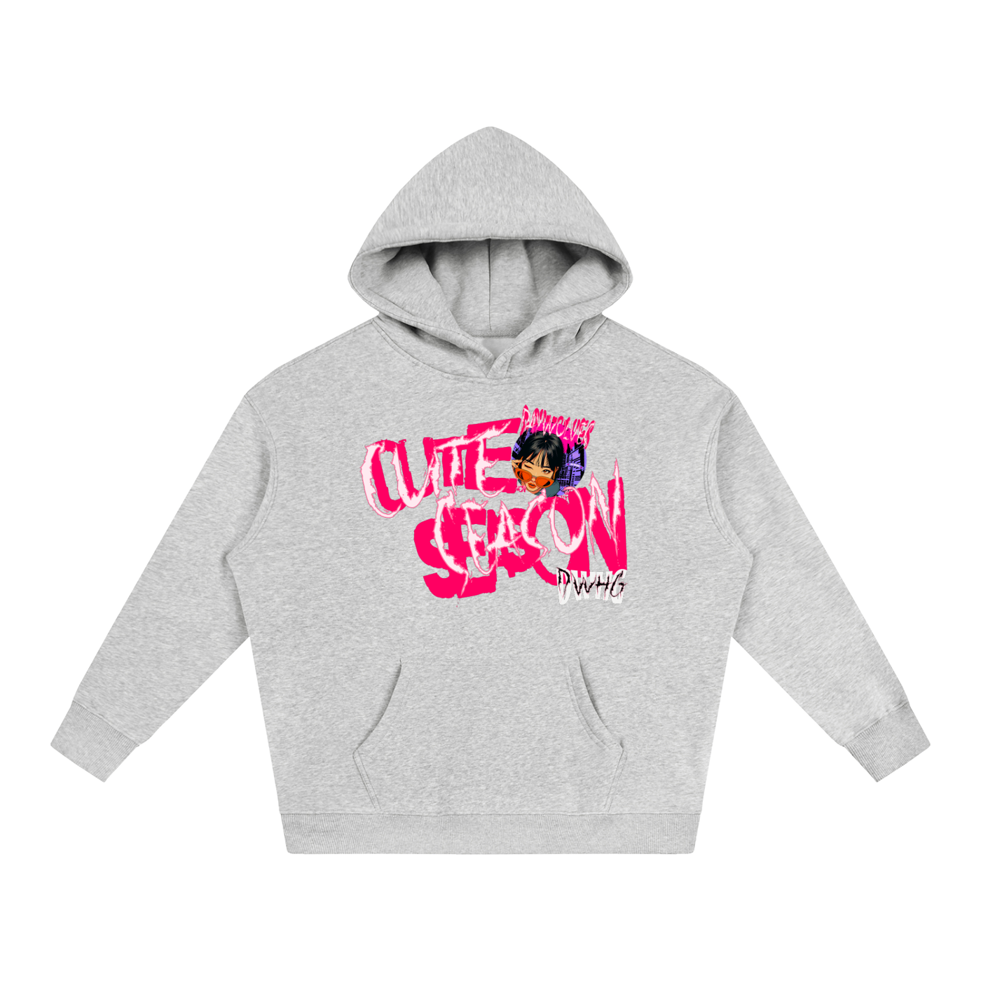 Cute Season DW Oversize Fleeced Hoodie