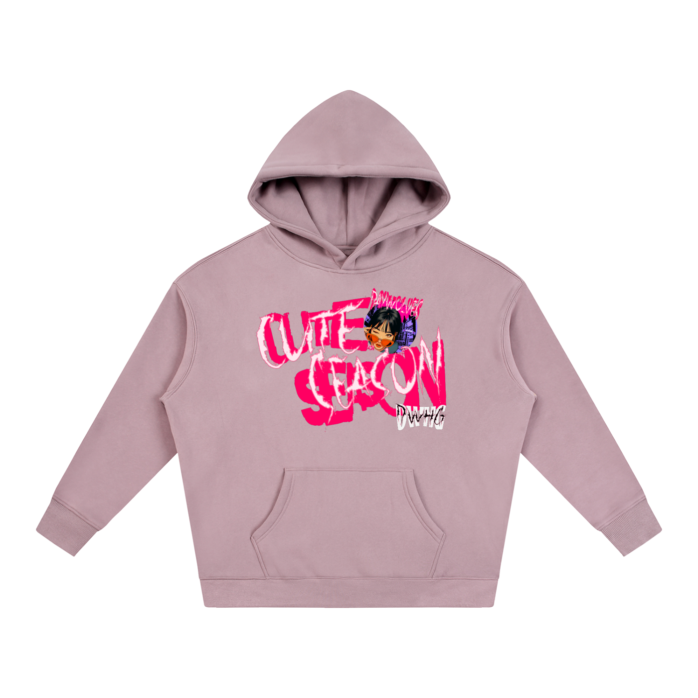Cute Season DW Oversize Fleeced Hoodie