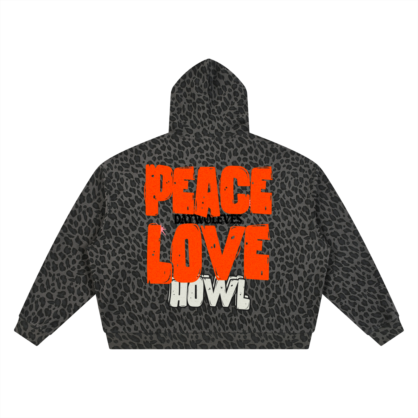 PEAVE LOVE HOWL Full Zip Jacket