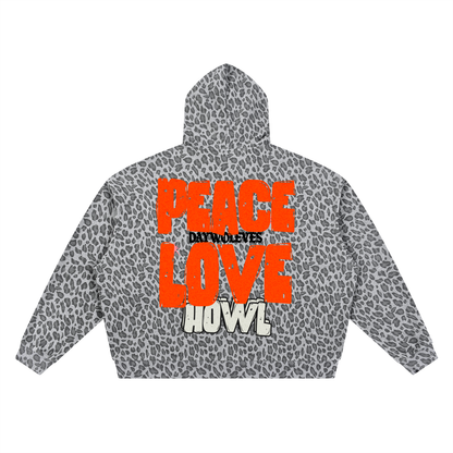 PEAVE LOVE HOWL Full Zip Jacket