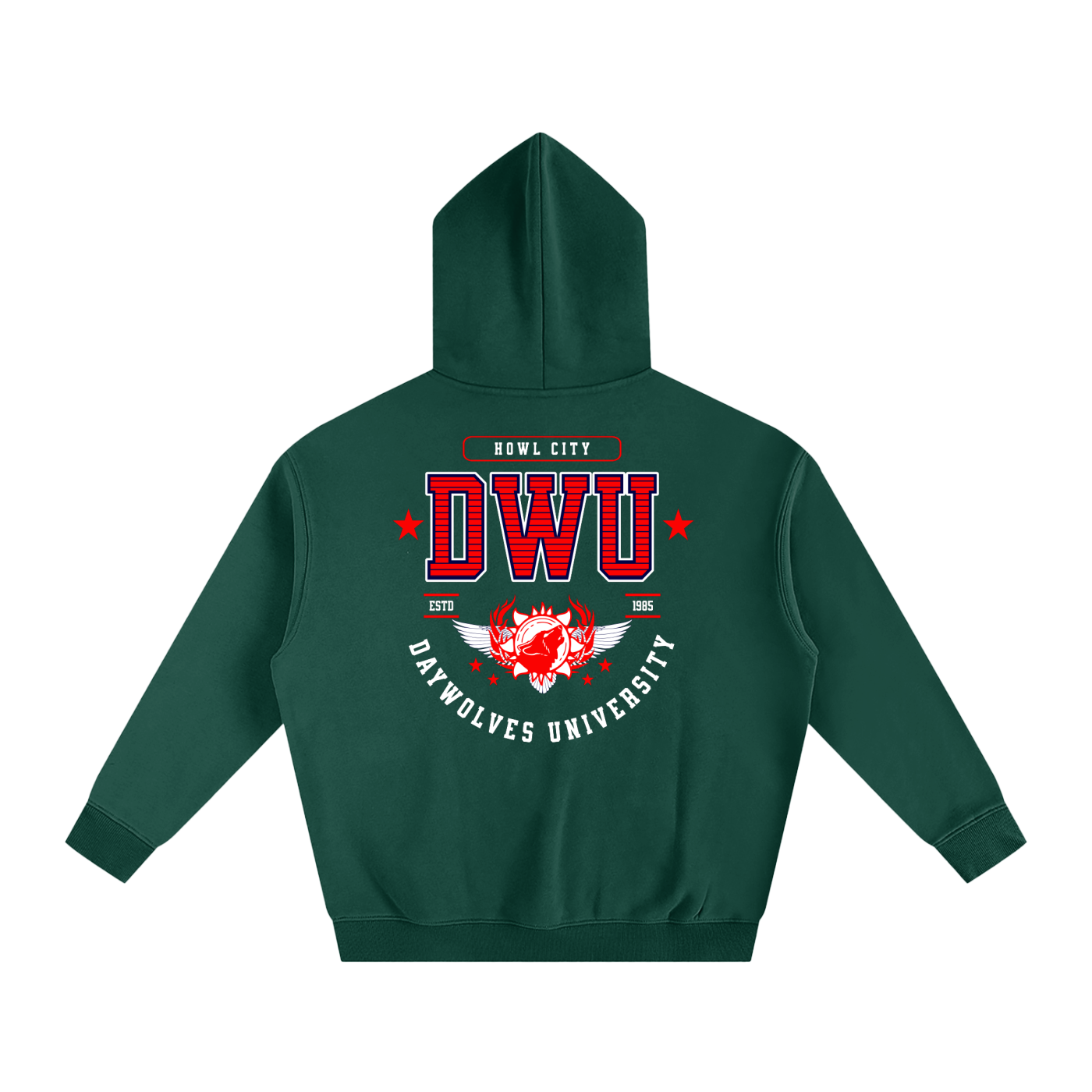 DW UNIVERSITY Oversize Hoodie