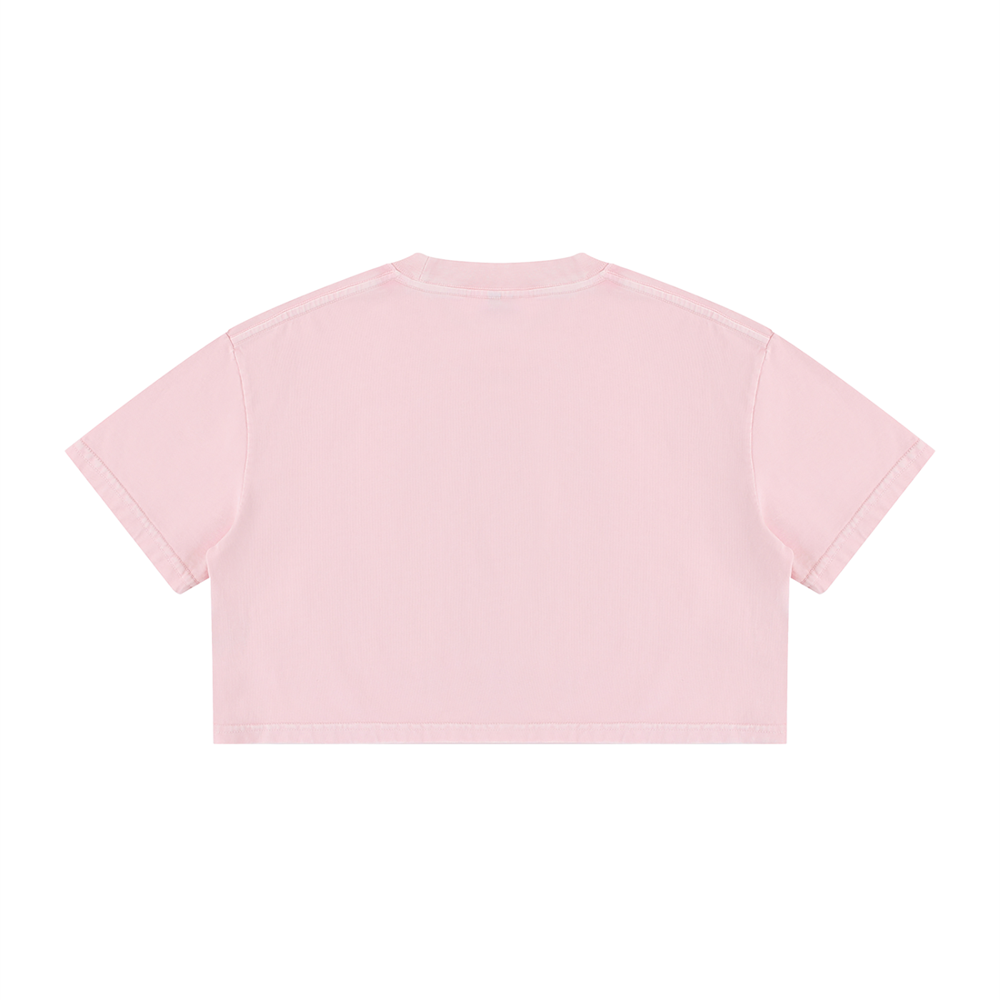 Excuse Me Wash Cotton Crop T-Shirt