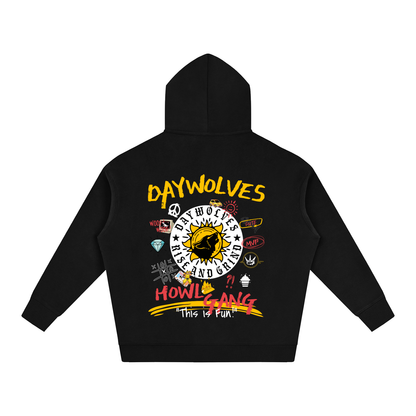 This Is Fun Unisex Oversize Fleeced Hoodie