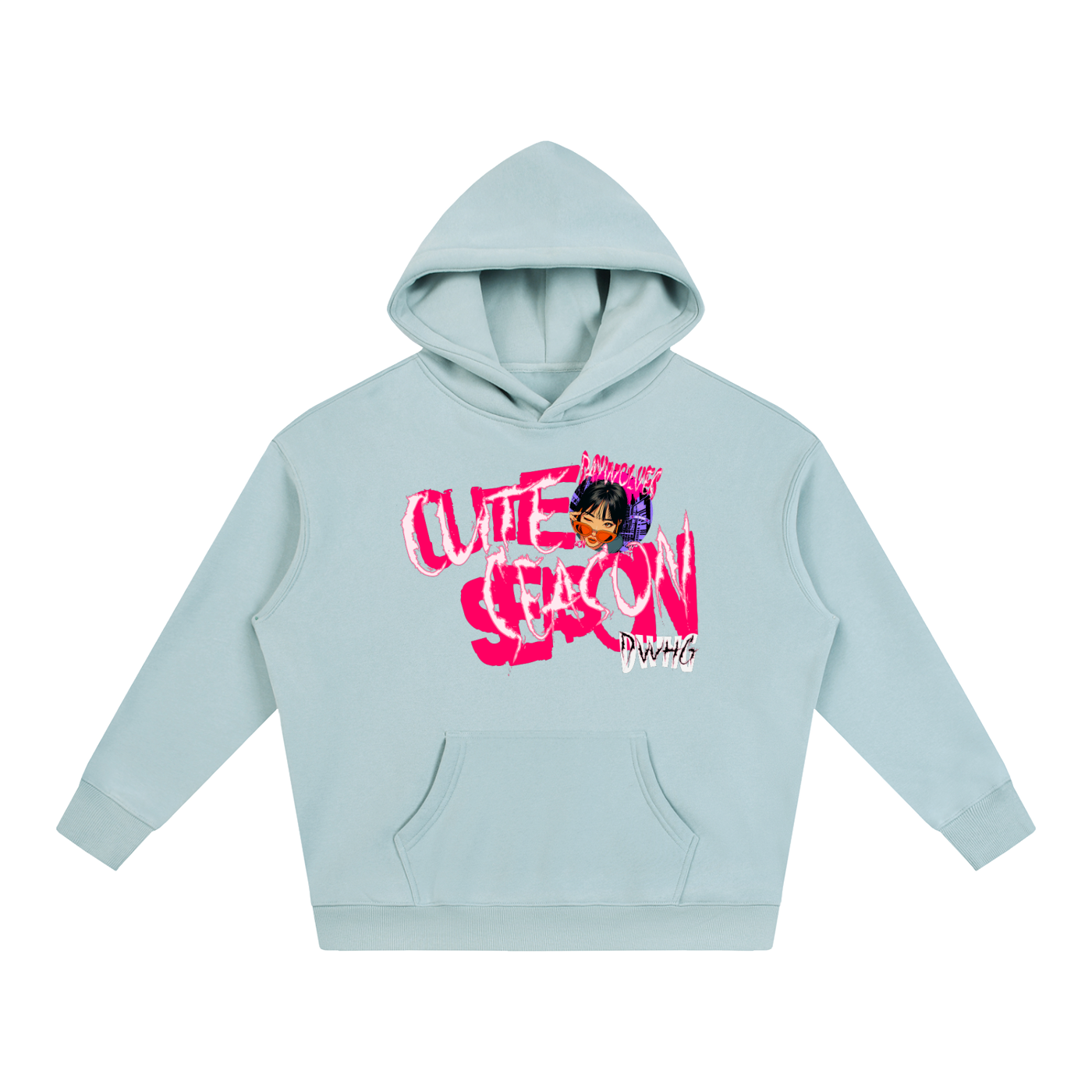 Cute Season DW Oversize Fleeced Hoodie