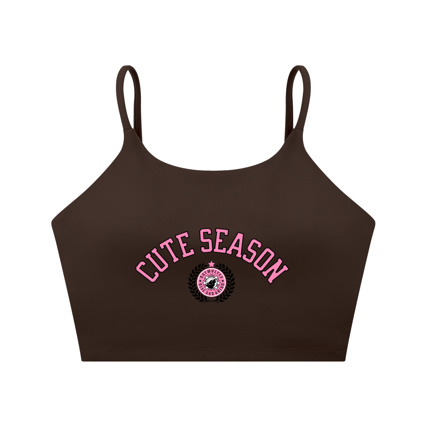 Spaghetti Strap Yoga Sports Bra