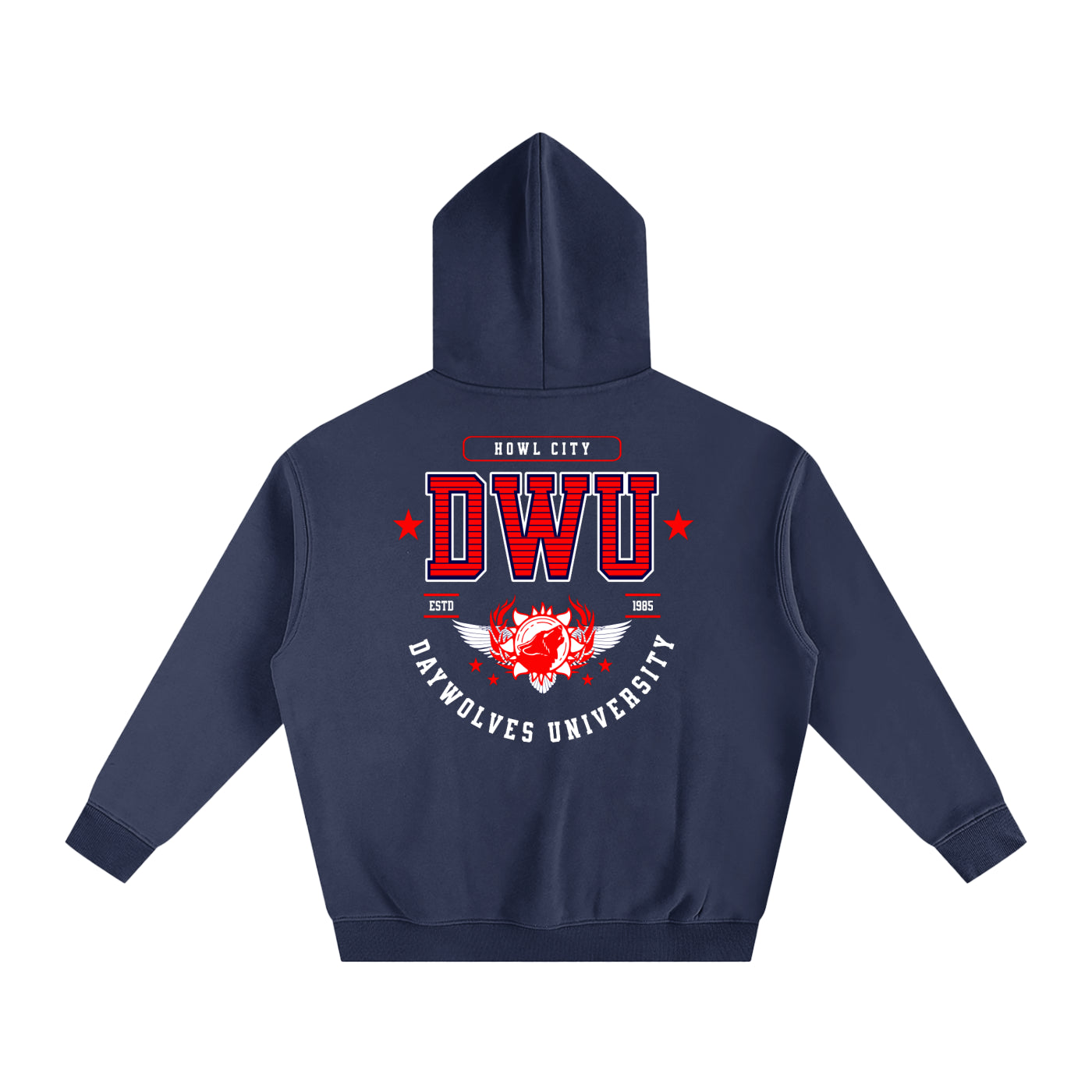 DW UNIVERSITY Oversize Hoodie