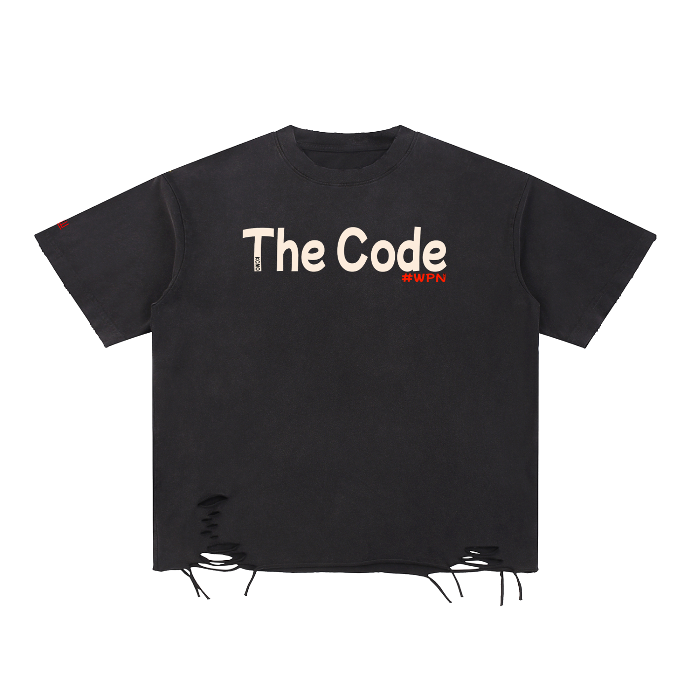 DW The Code Raw-Hem Tee