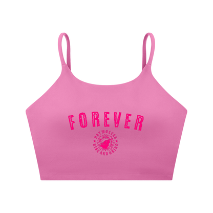 Spaghetti Strap Yoga Sports Bra