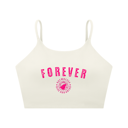Spaghetti Strap Yoga Sports Bra