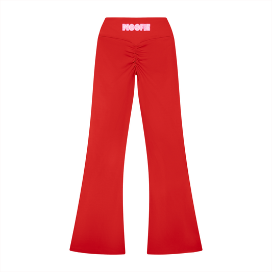 WOOFIE High Rise Flared Leggings