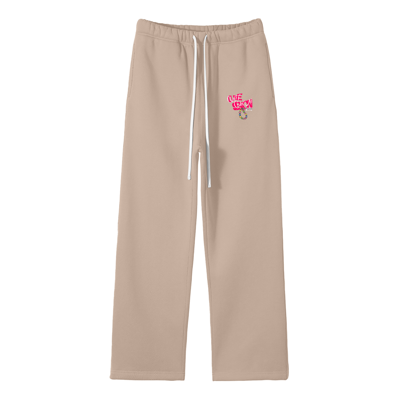 Cute Season DW Fleece Straight Leg Pants