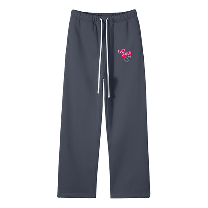 Cute Season DW Fleece Straight Leg Pants