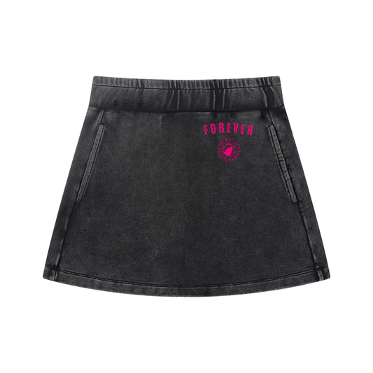 Women's Mineral Wash Mini Skirt